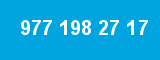 977 198 27 17 977 198 27 17